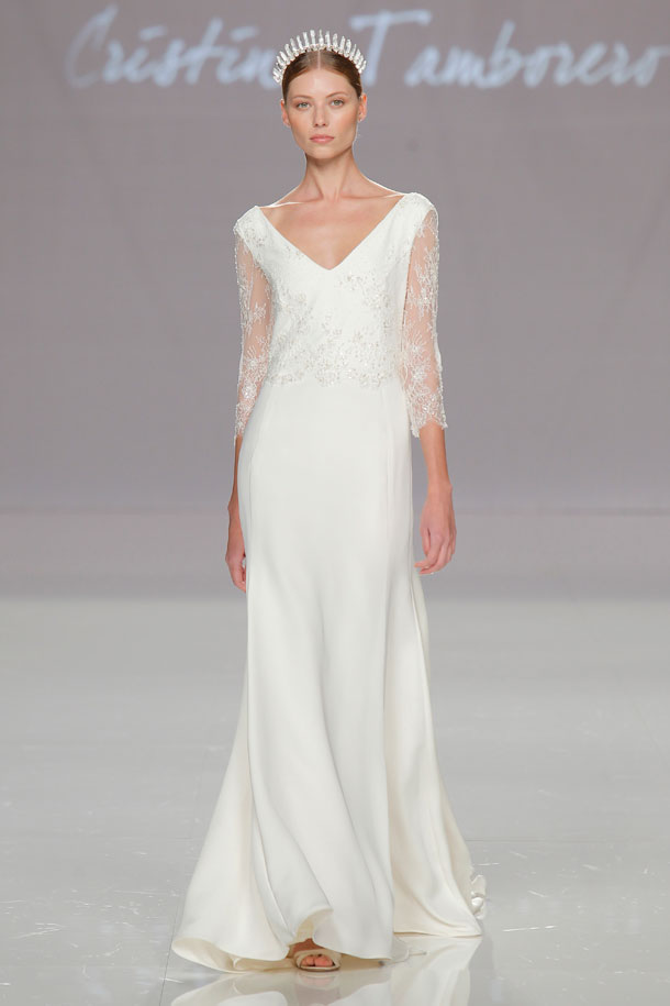 ilovebrides.pt Cristina Tamborero 2018 Barcelona Bridal Fashion Week 2017